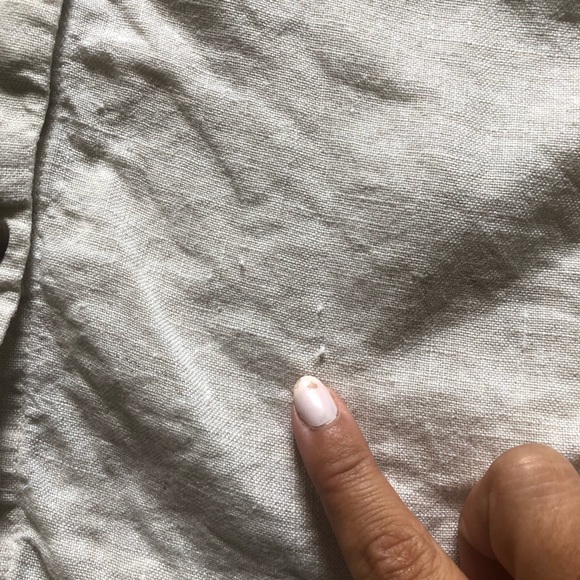 JM Collection | Beige Button-up Linen Top - Picture 8 of 11